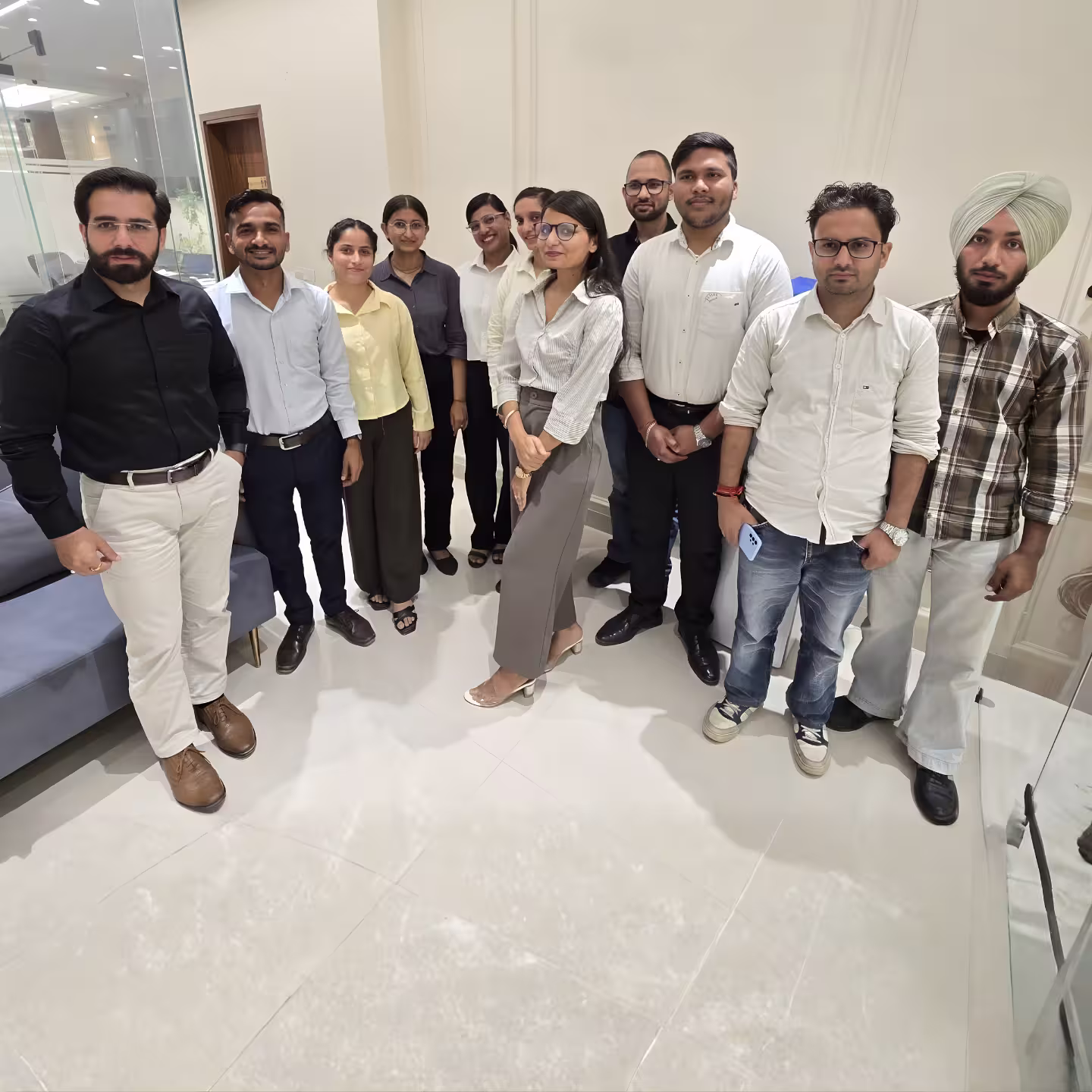 Ankit Nagpal and the team of professionals at Nagpal & Company corporate office in Mohali, Punjab
